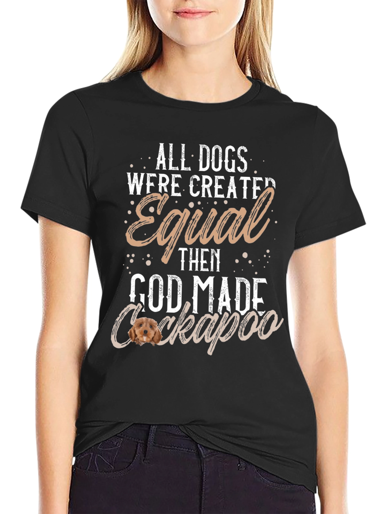 All Dogs Cockapoo T-Shirt Dog Lover Tee