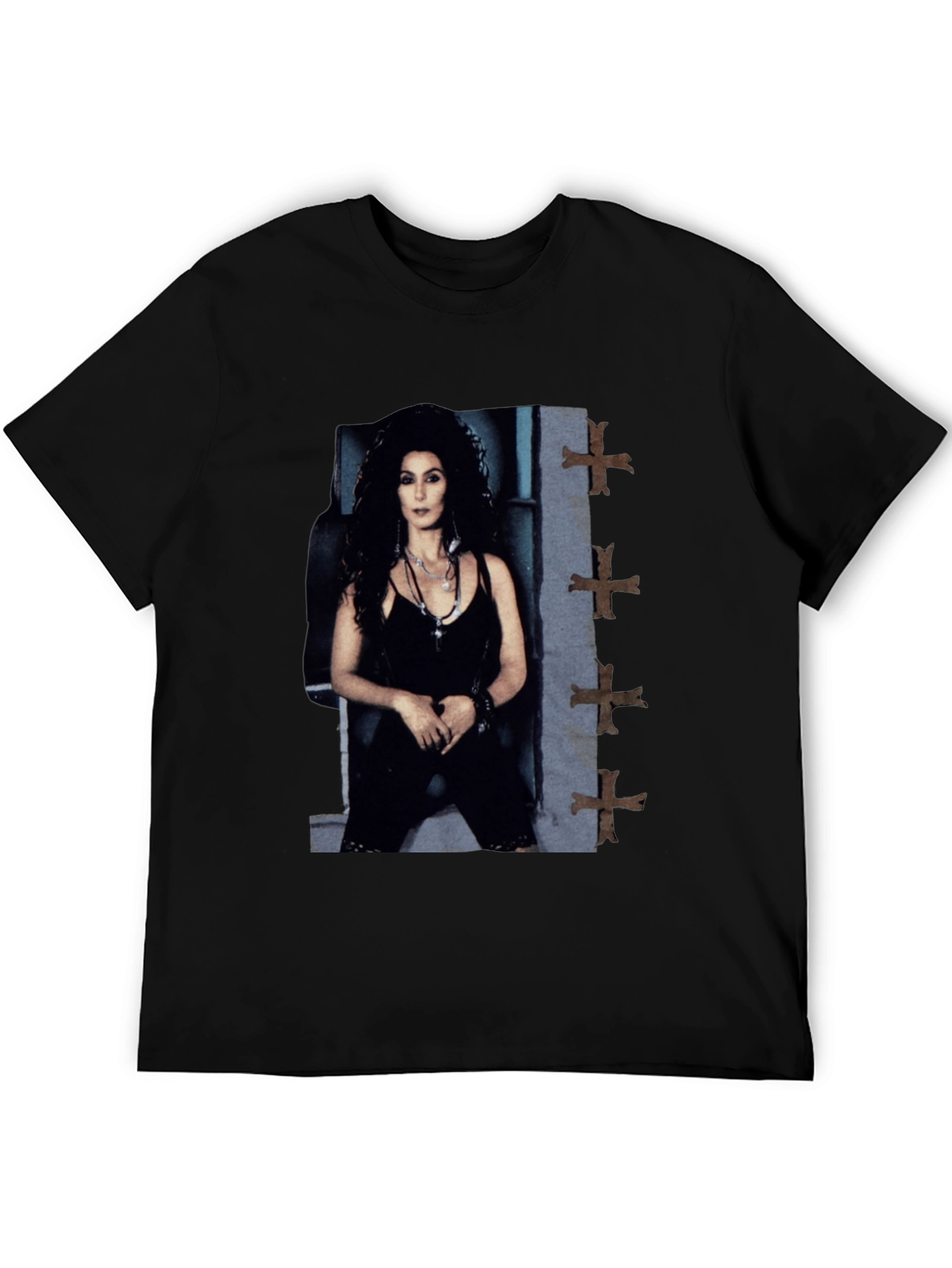 Cher T-Shirt - Classic Black Outfit