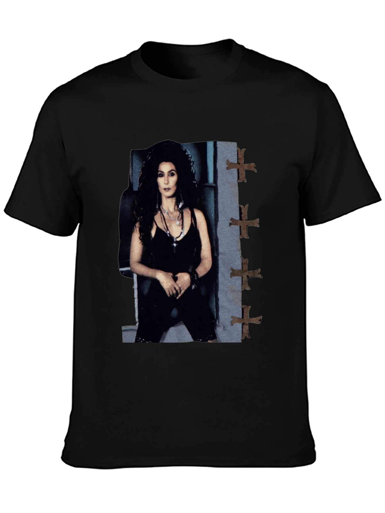 Cher T-Shirt - Classic Black Outfit