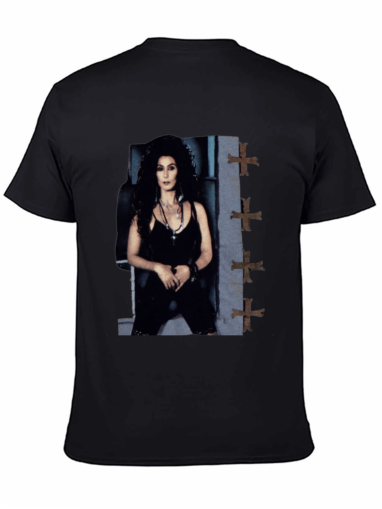 Cher T-Shirt - Classic Black Outfit