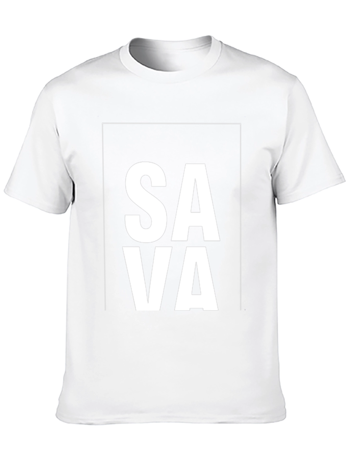SAVA Graphic Black T-Shirt