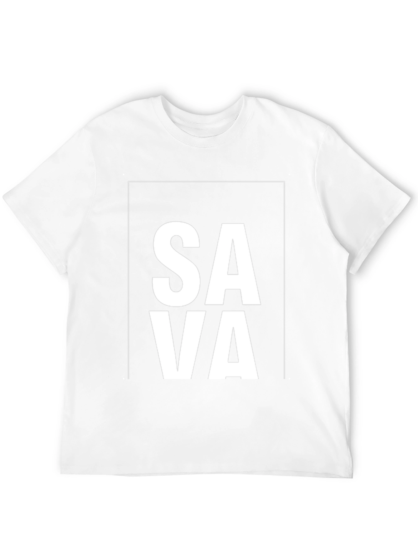 SAVA Graphic Black T-Shirt