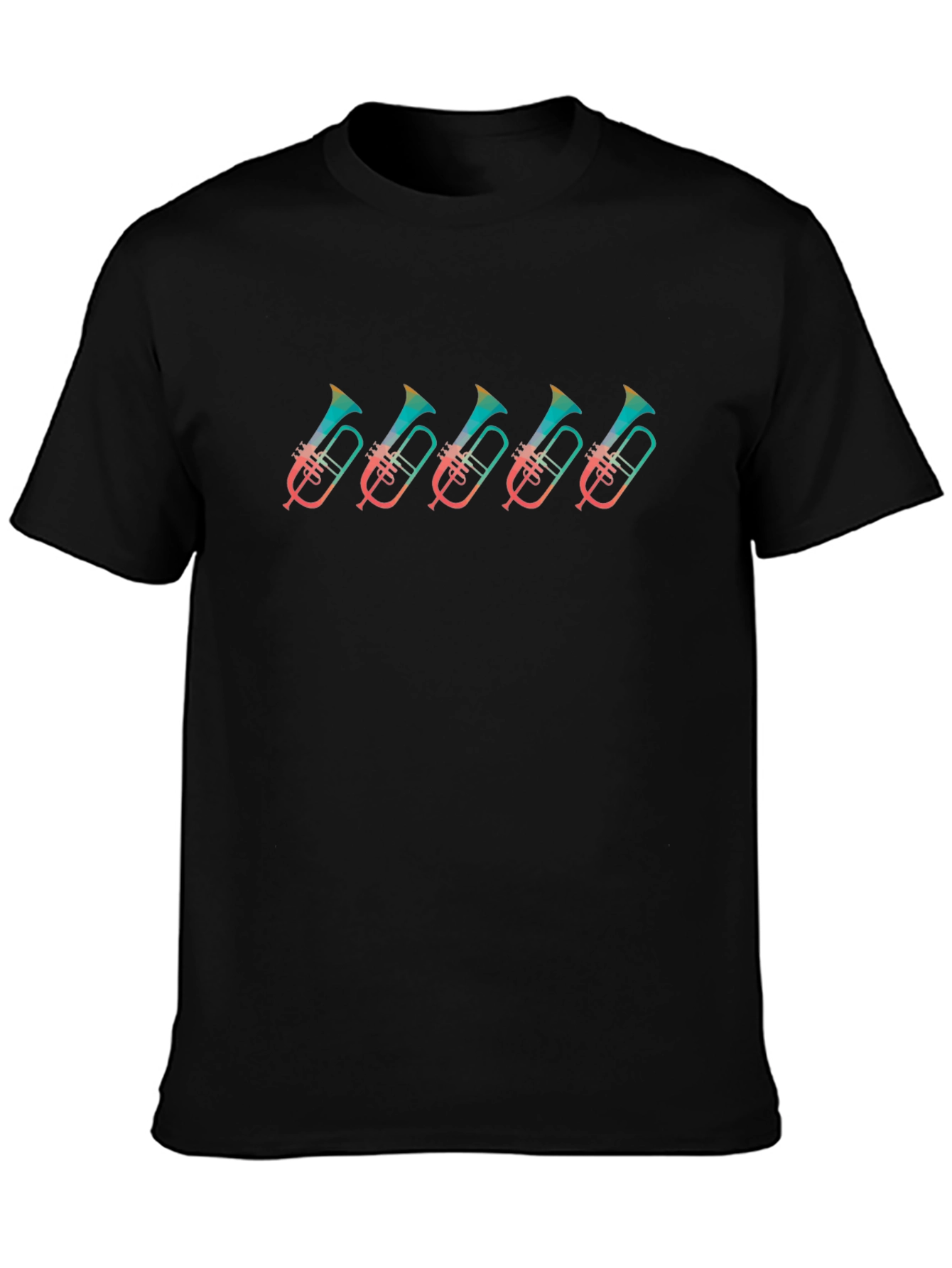 Trumpet Band T-Shirt - Musical Instrument Tee