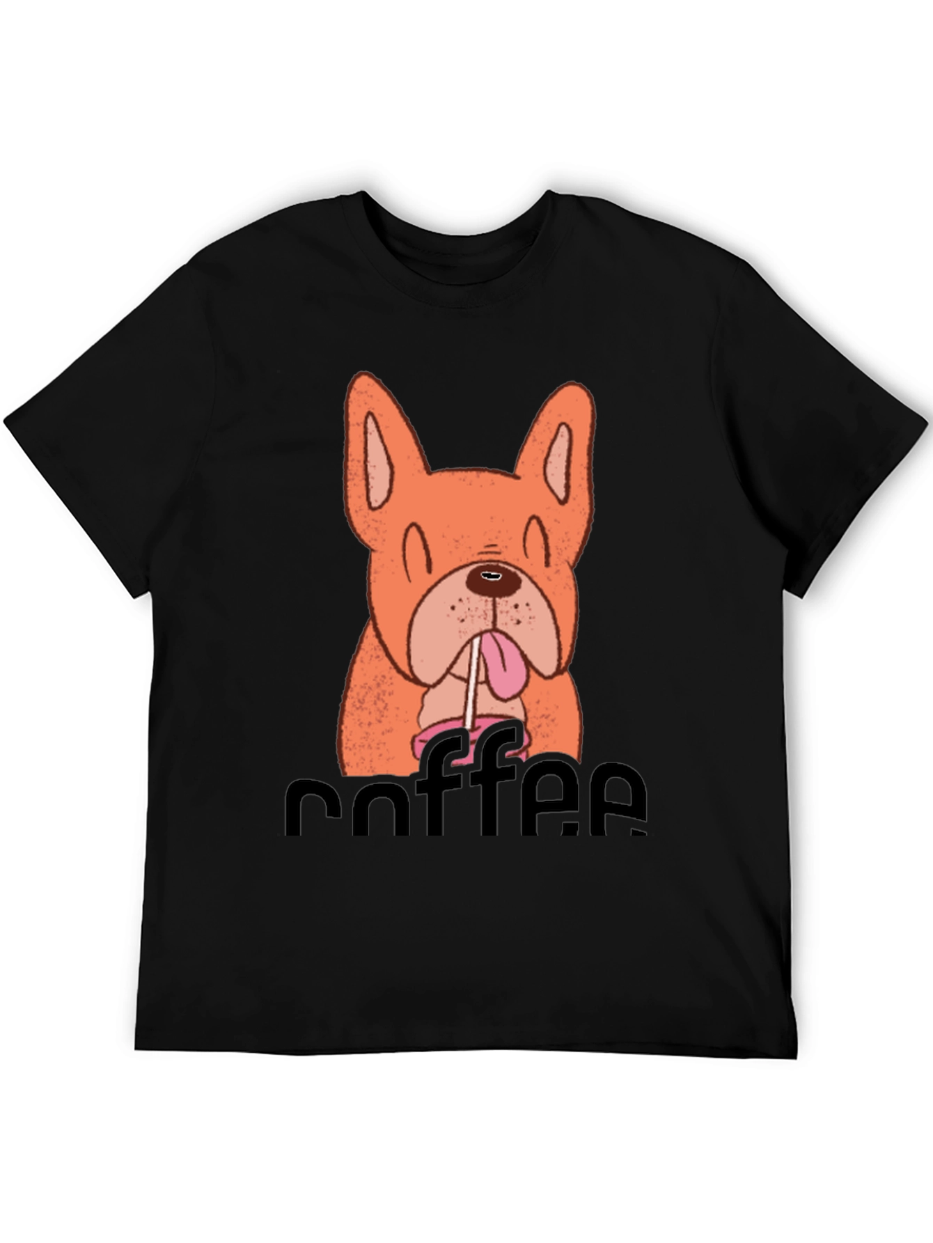 Dog & Coffee Graphic T-Shirt - Unisex