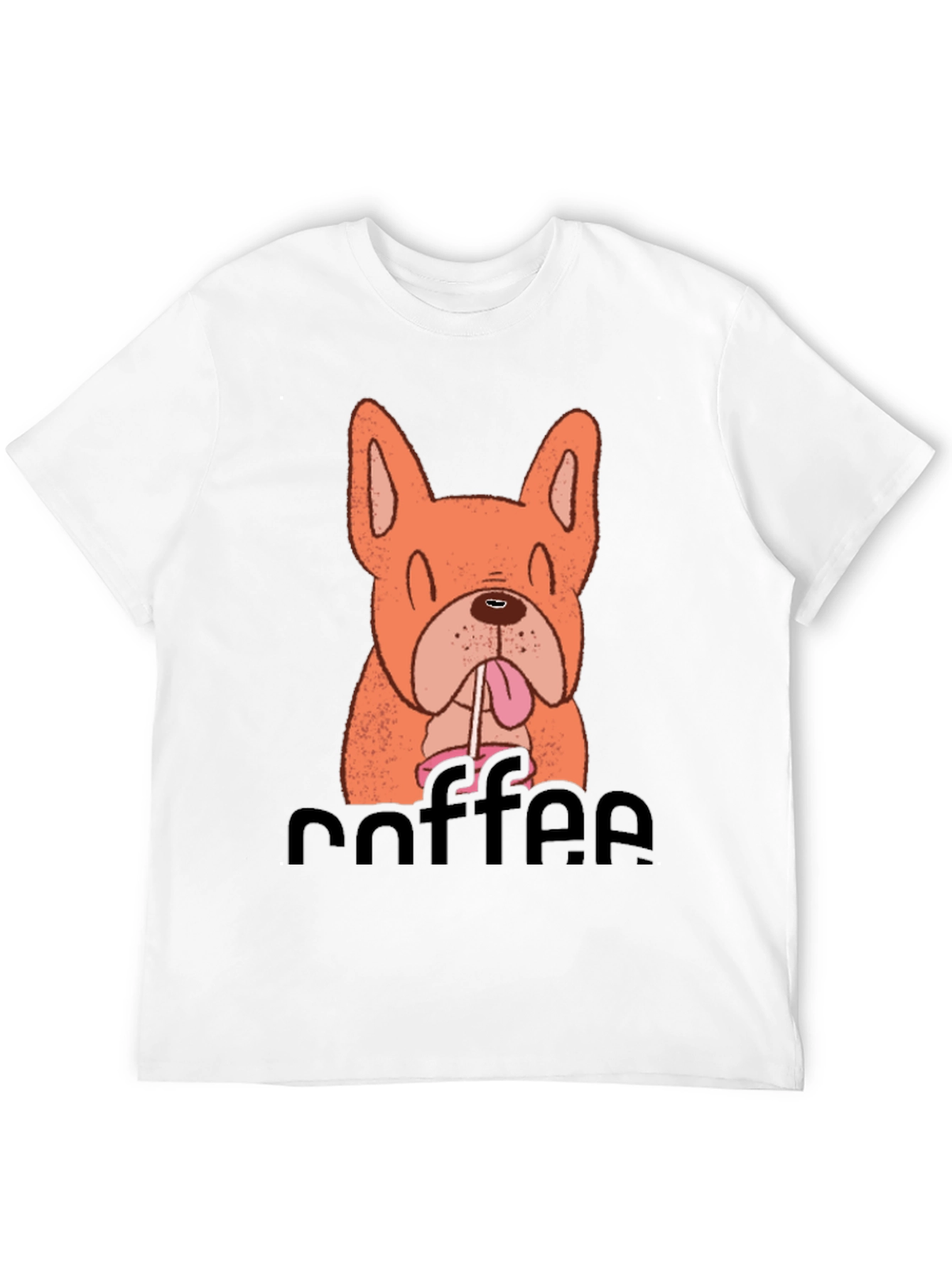 Dog & Coffee Graphic T-Shirt - Unisex