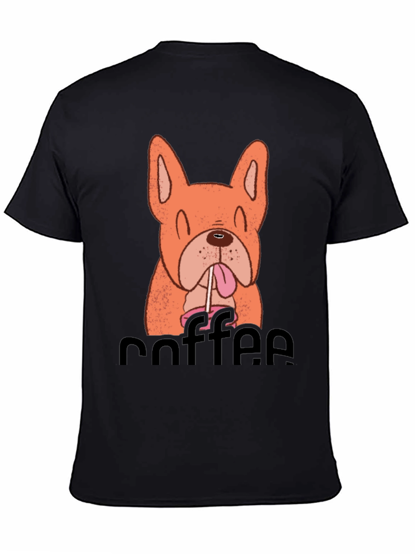 Dog & Coffee Graphic T-Shirt - Unisex