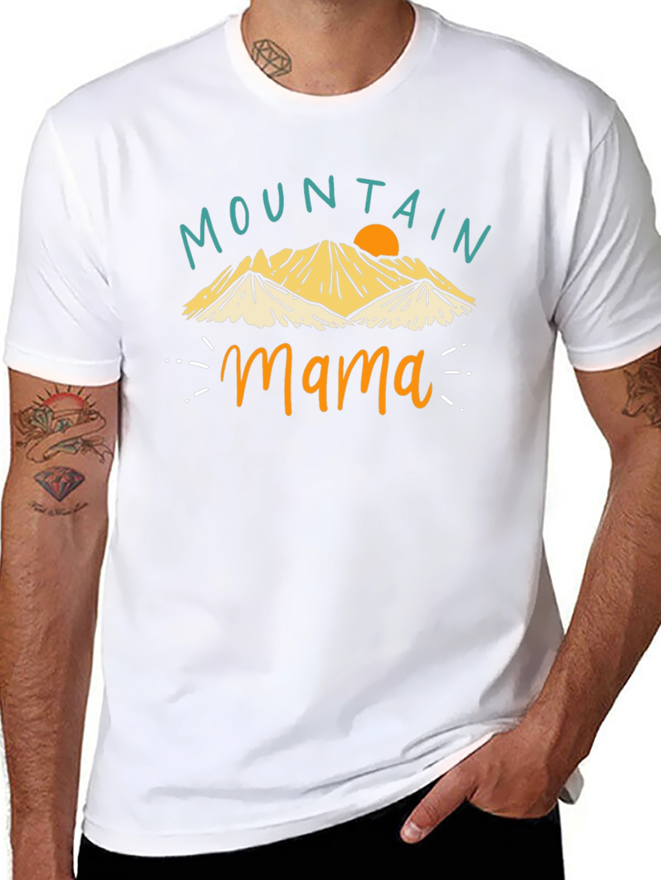 Mountain Mama Graphic T-Shirt - Black Tee