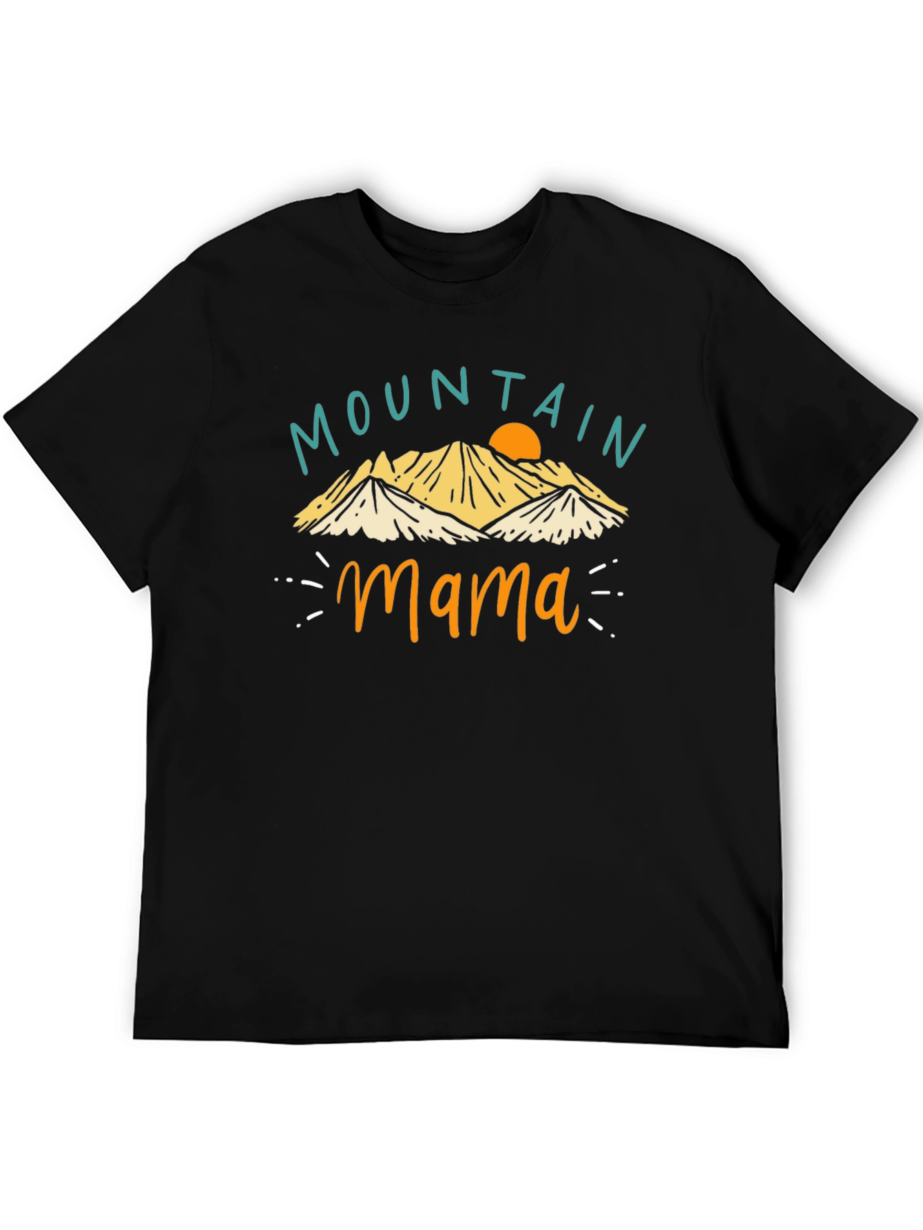 Mountain Mama Graphic T-Shirt - Black Tee