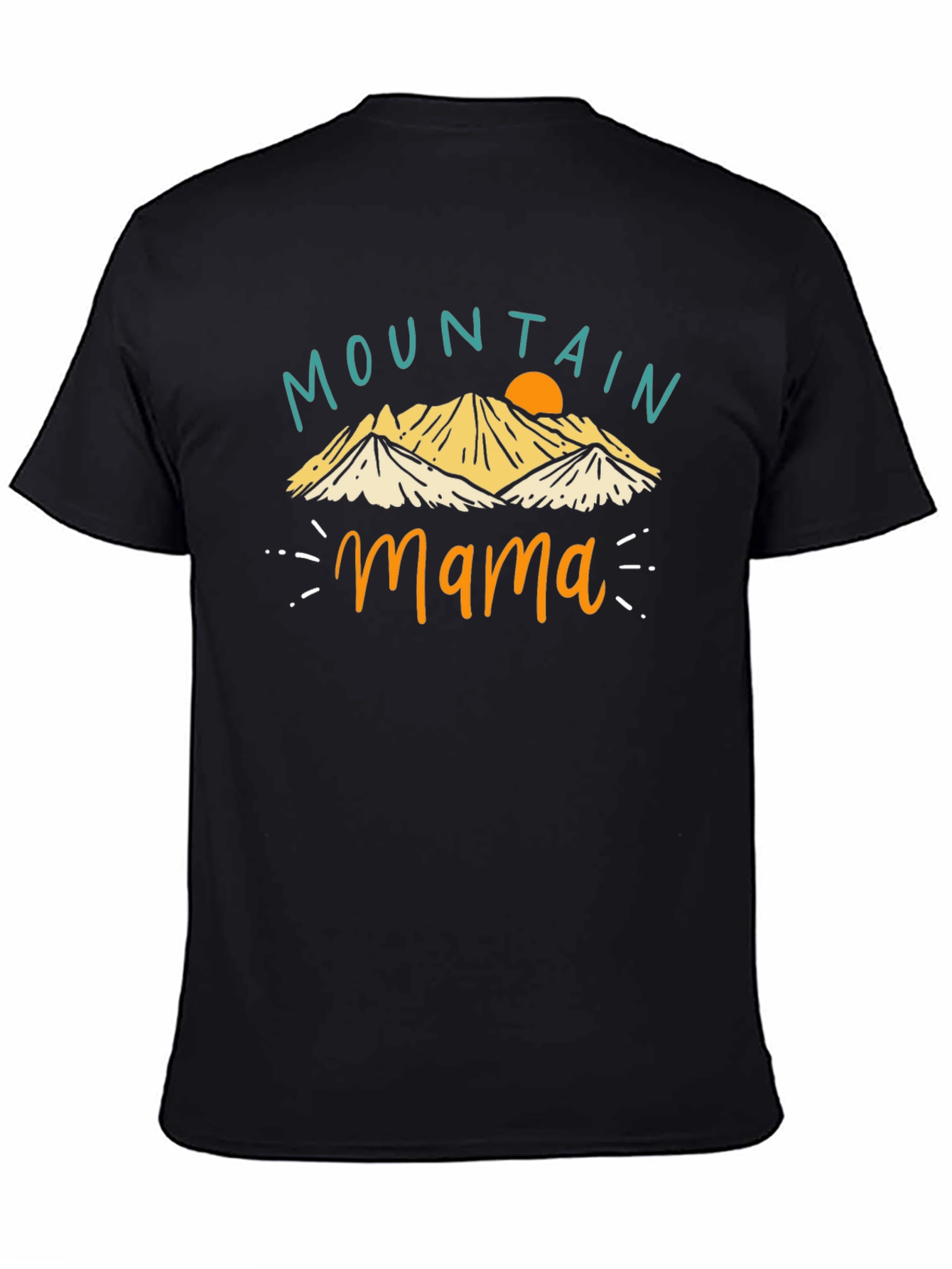 Mountain Mama Graphic T-Shirt - Black Tee