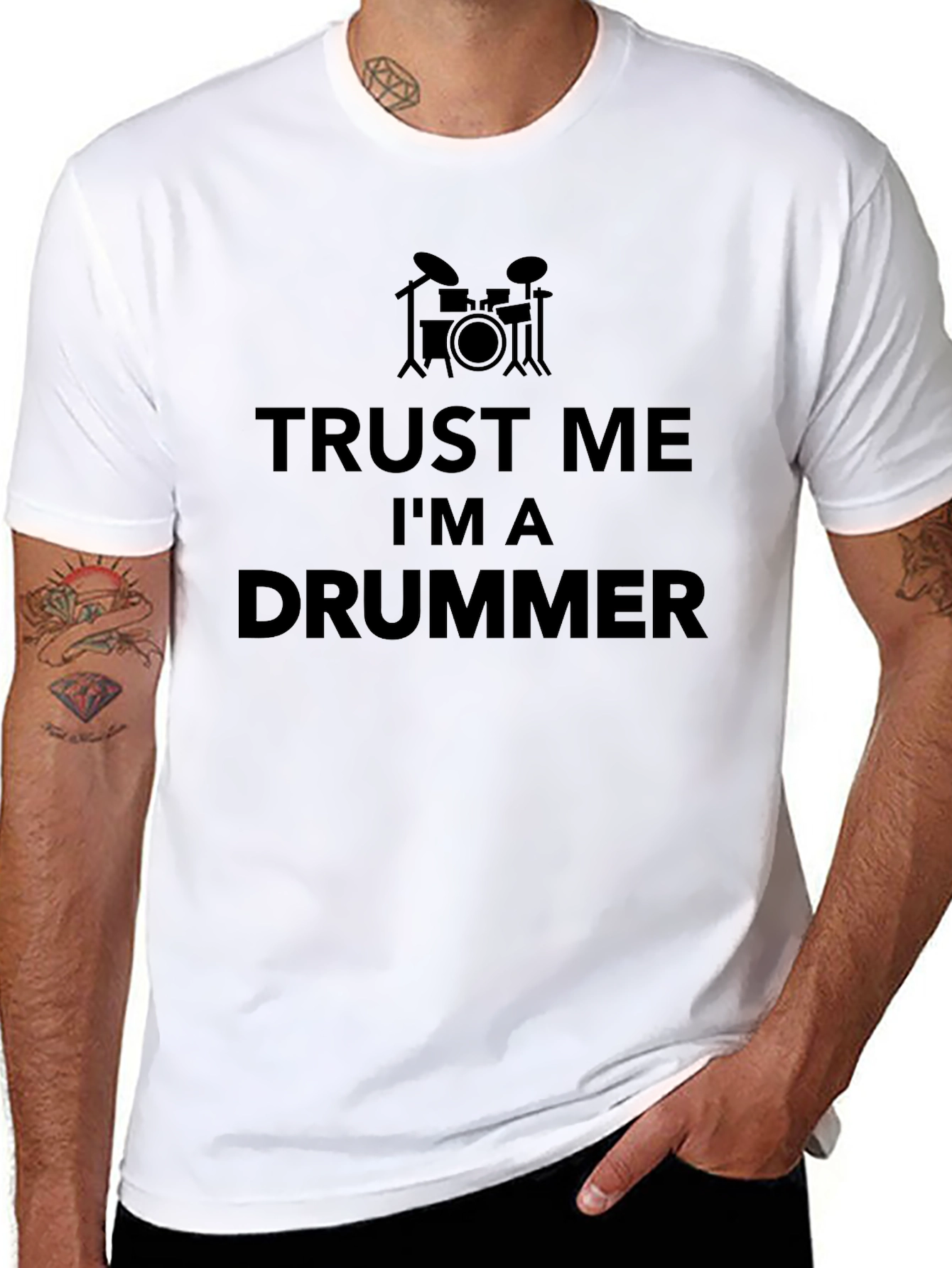 Trust Me Im A Drummer Graphic T-Shirt