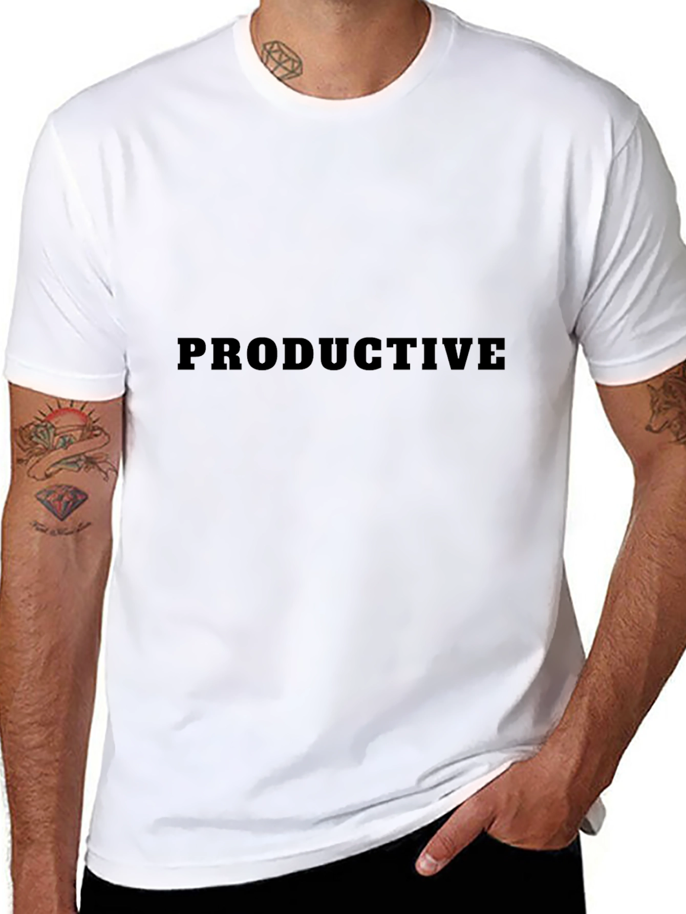 Productive Black T-Shirt