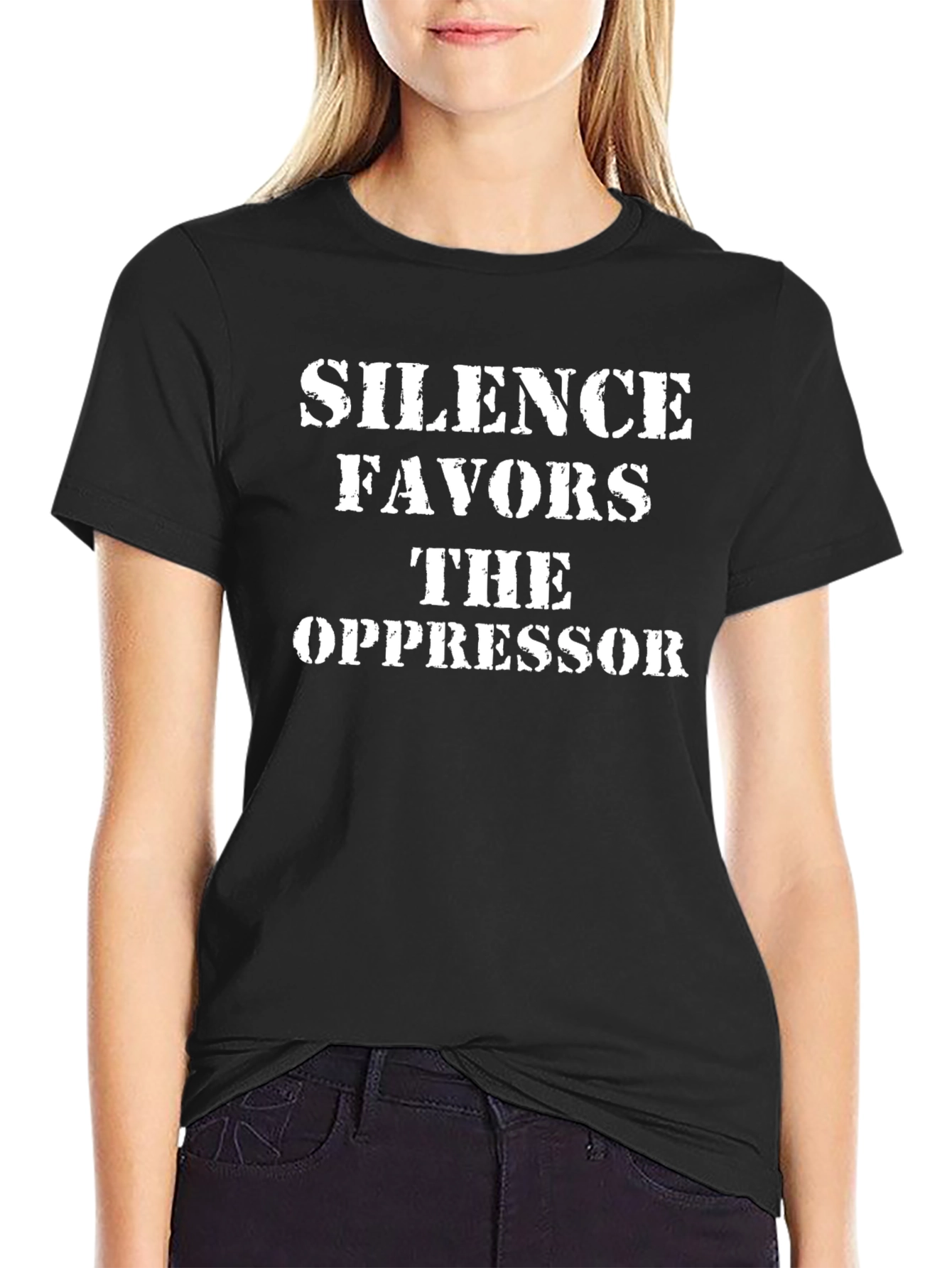 Silence Favors the Oppressor T-Shirt