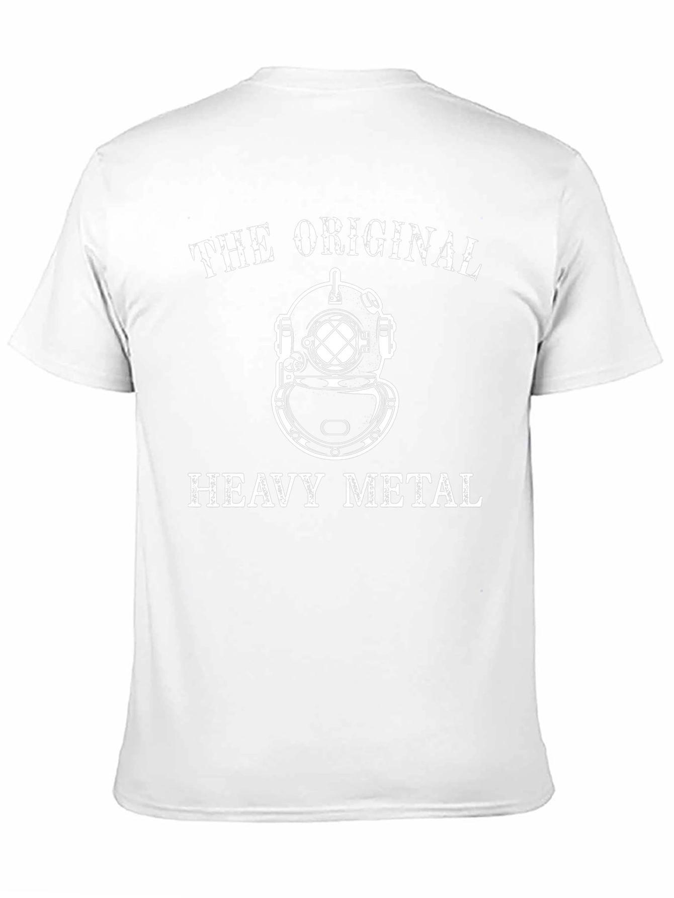 Original Heavy Metal Diver Helmet Graphic T-Shirt