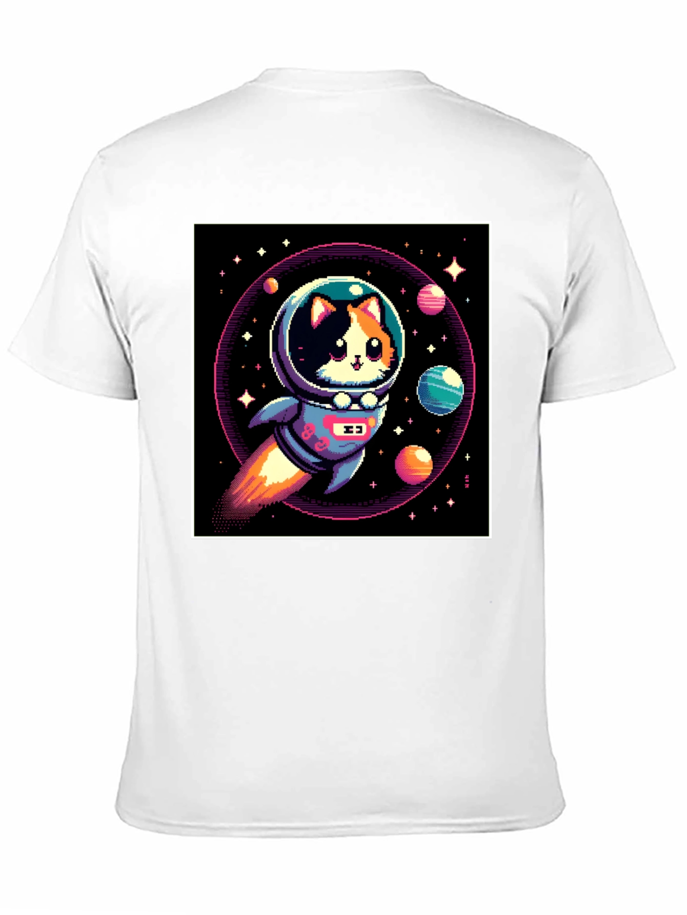 Cat Astronaut T-Shirt - Space Adventure