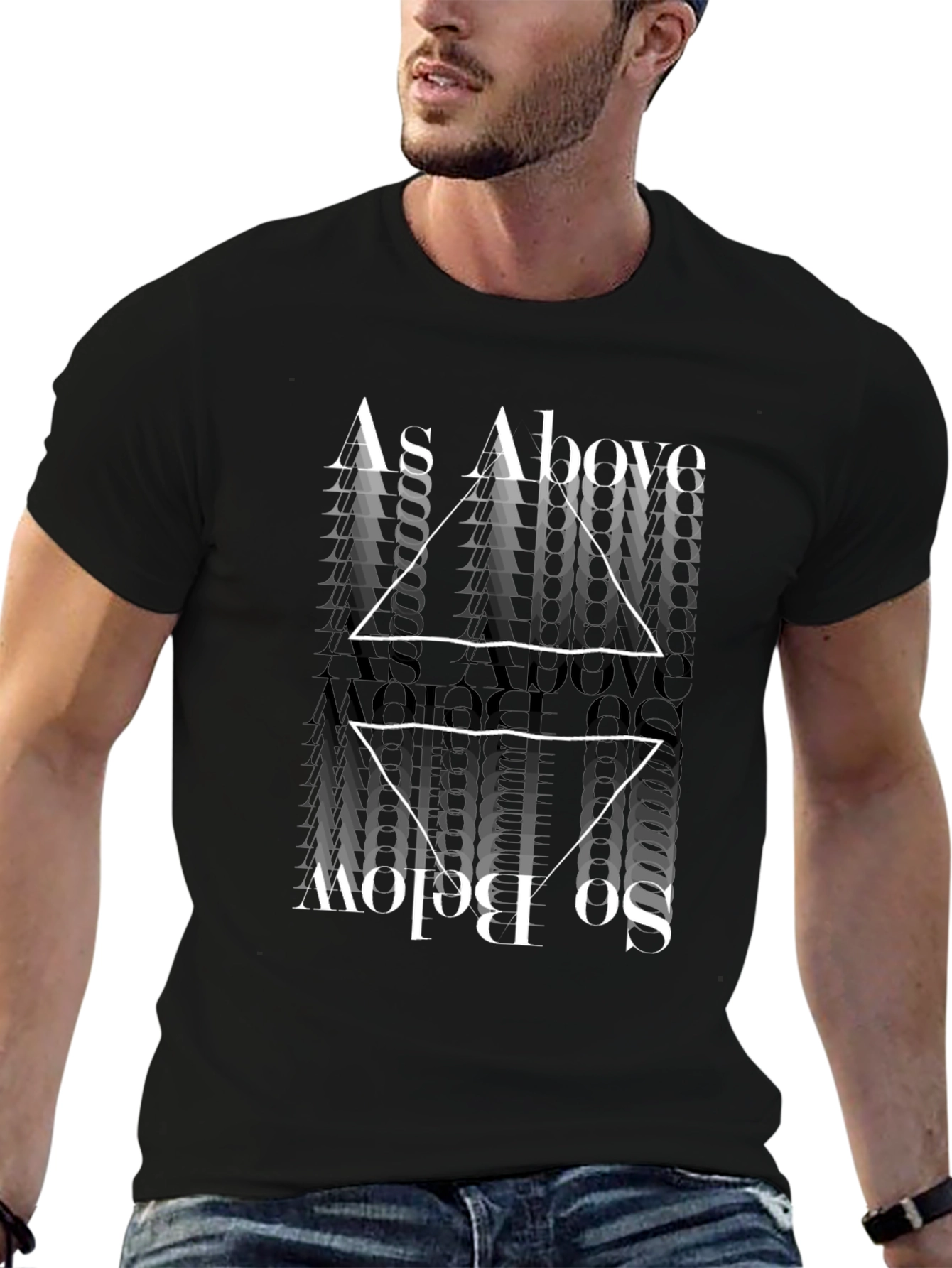 As Above So Below Graphic T-Shirt