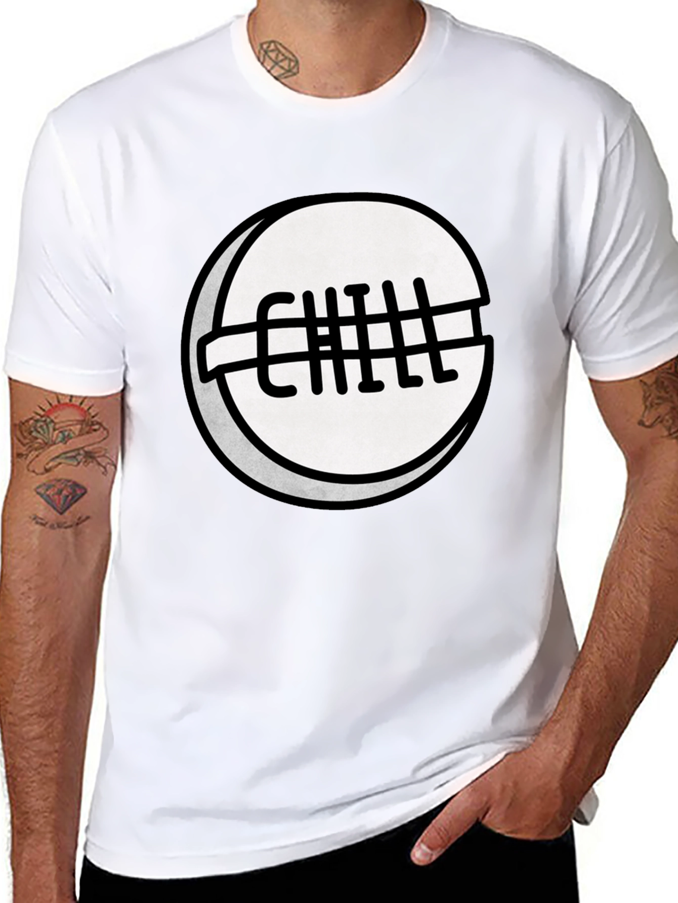 Chill Graphic Tee - Relaxed Style