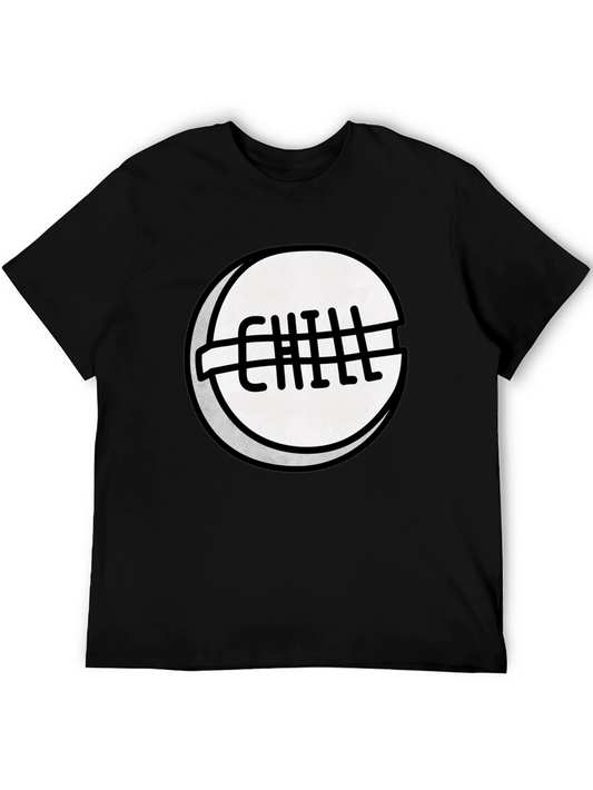 Chill Graphic Tee - Relaxed Style