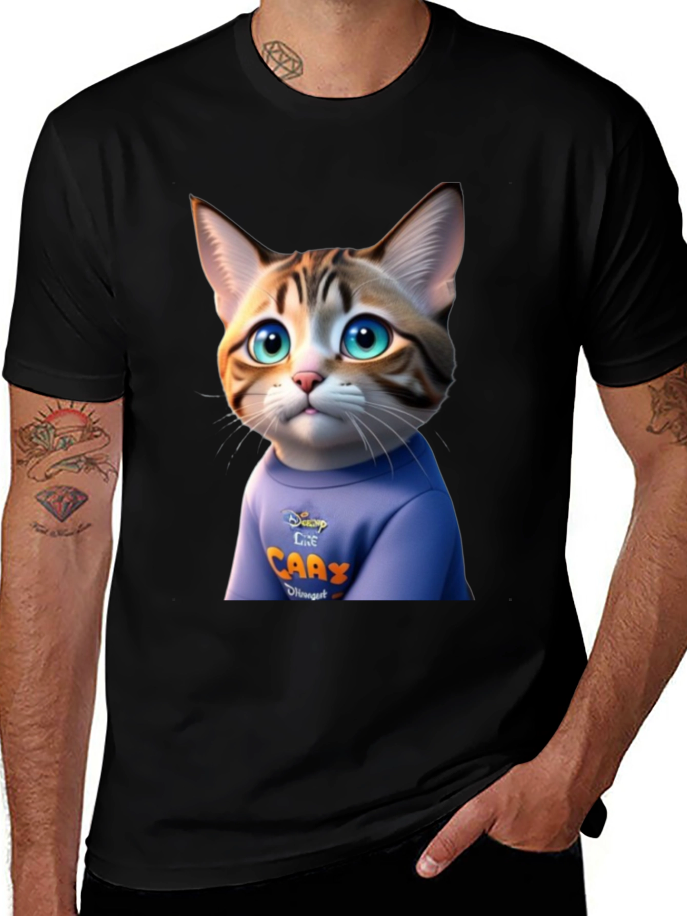 Cute Cat T-Shirt - Soft & Stylish