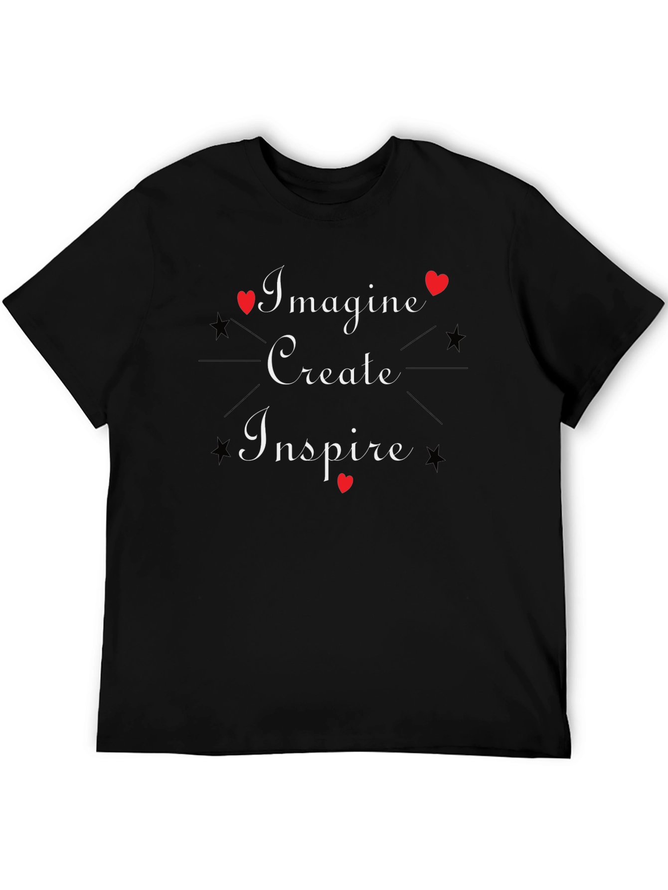Imagine Create Inspire Graphic Tee