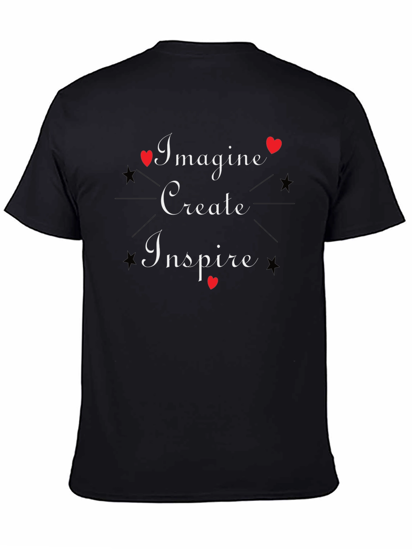 Imagine Create Inspire Graphic Tee