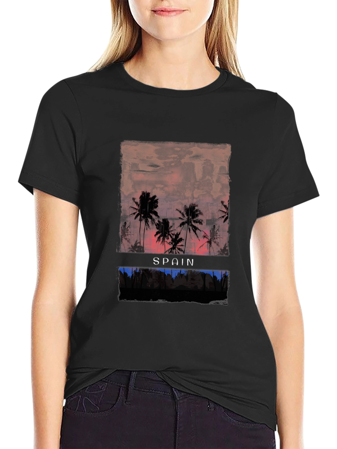 Spain Palm Tree T-Shirt