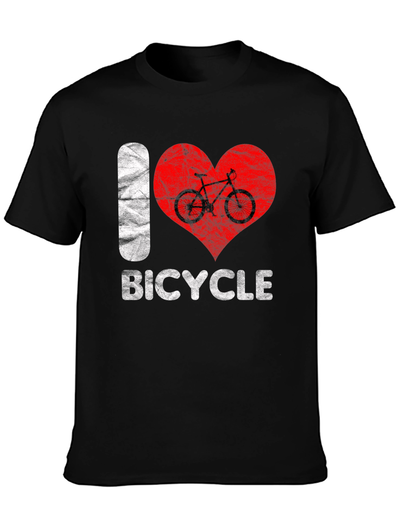 I Love Bicycle Graphic T-Shirt