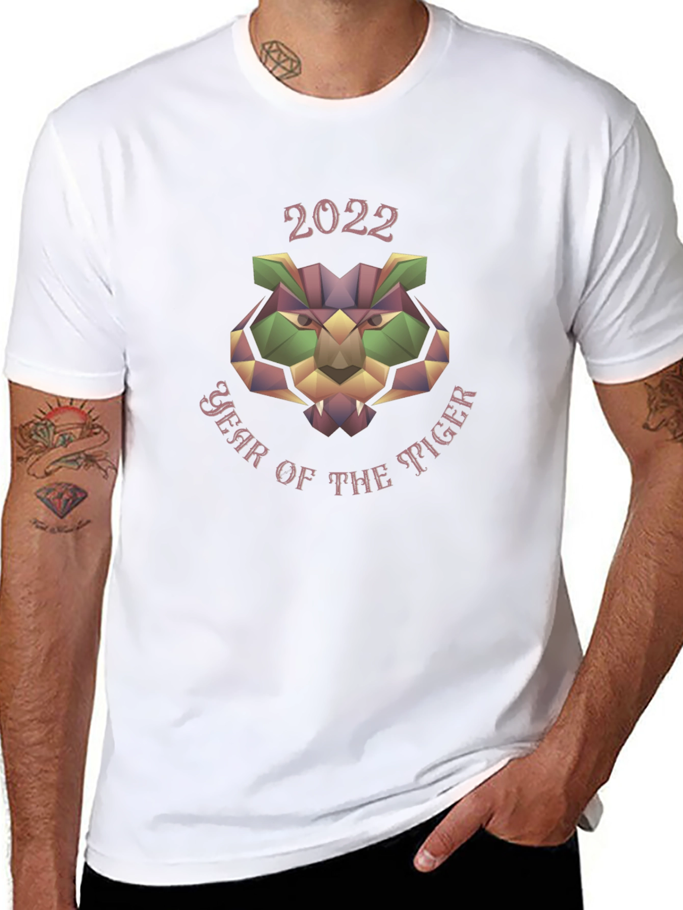 2022 Year of the Tiger Graphic T-Shirt