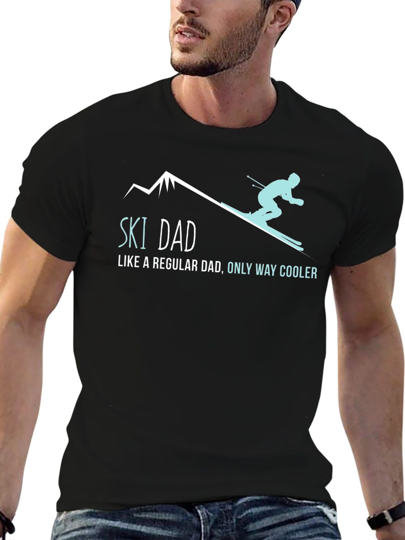 Ski Dad T-Shirt: Cool Dad Apparel