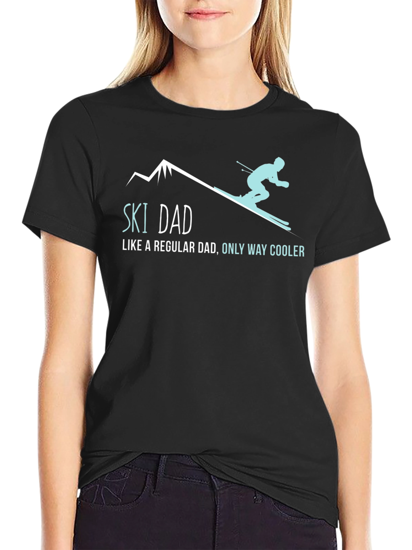 Ski Dad T-Shirt: Cool Dad Apparel