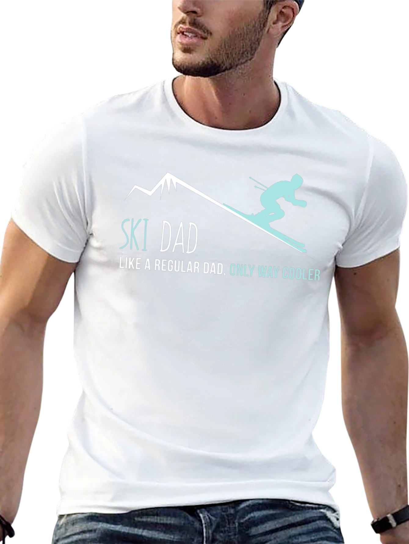 Ski Dad T-Shirt: Cool Dad Apparel