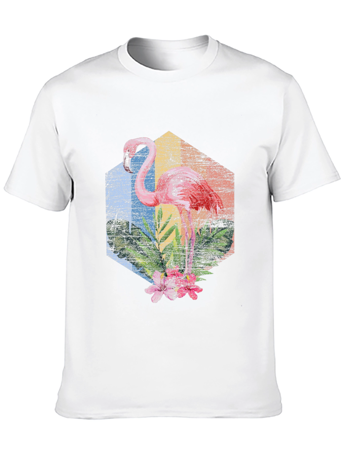 Flamingo Graphic Tee: Tropical Vibes