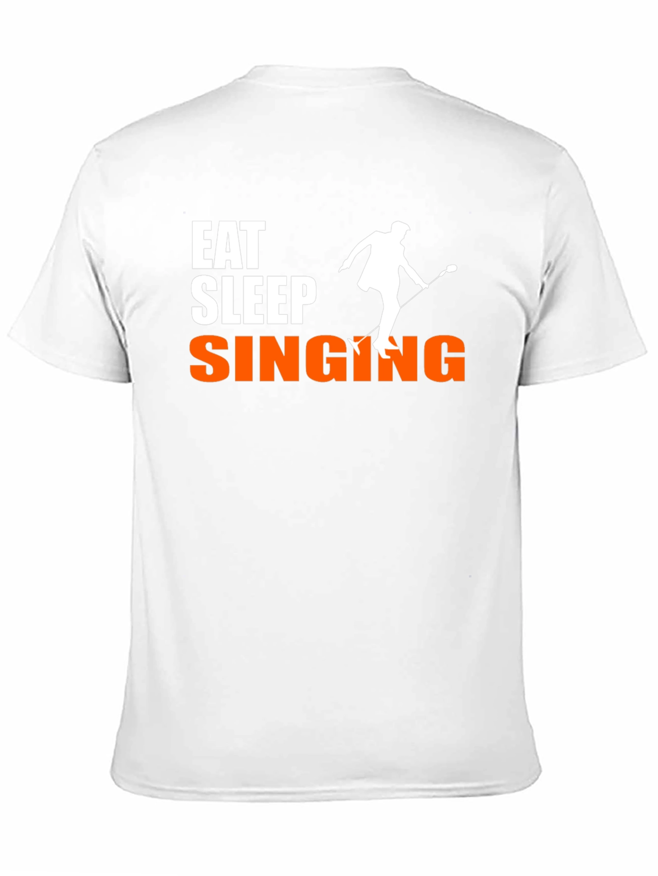 Eat Sleep Singing Black T-Shirt