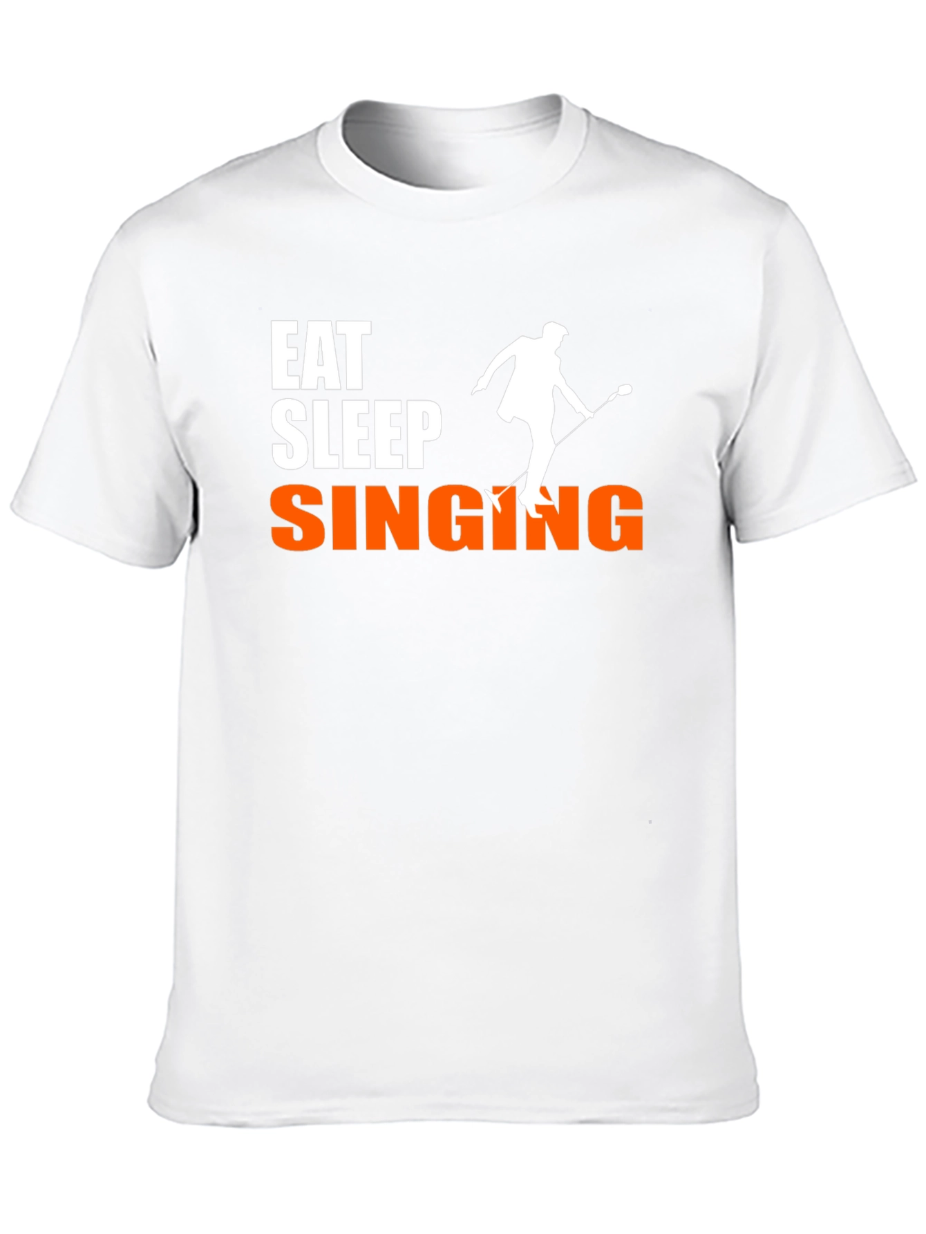 Eat Sleep Singing Black T-Shirt