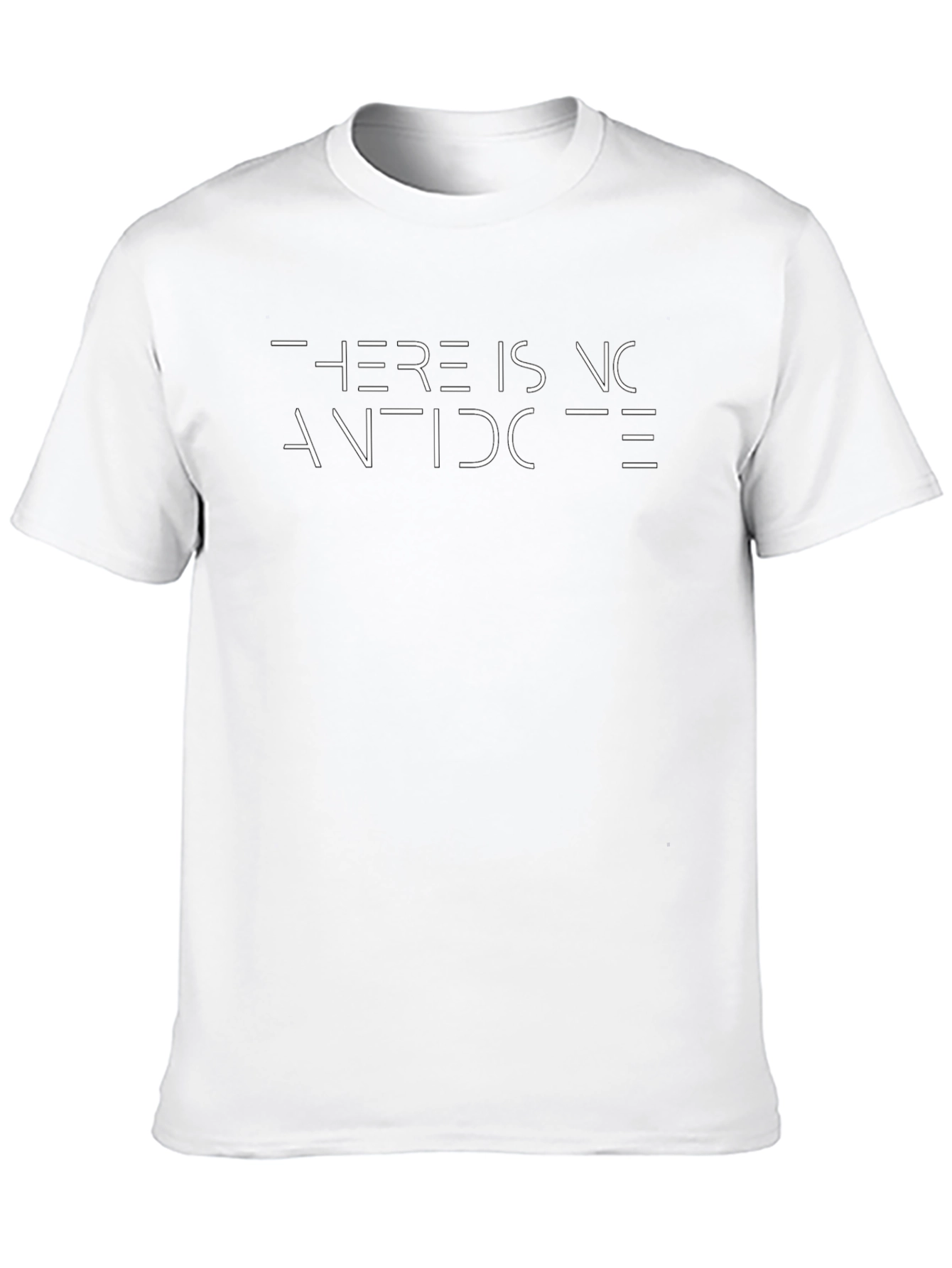 Edgy There is No Antidote Graphic Tee