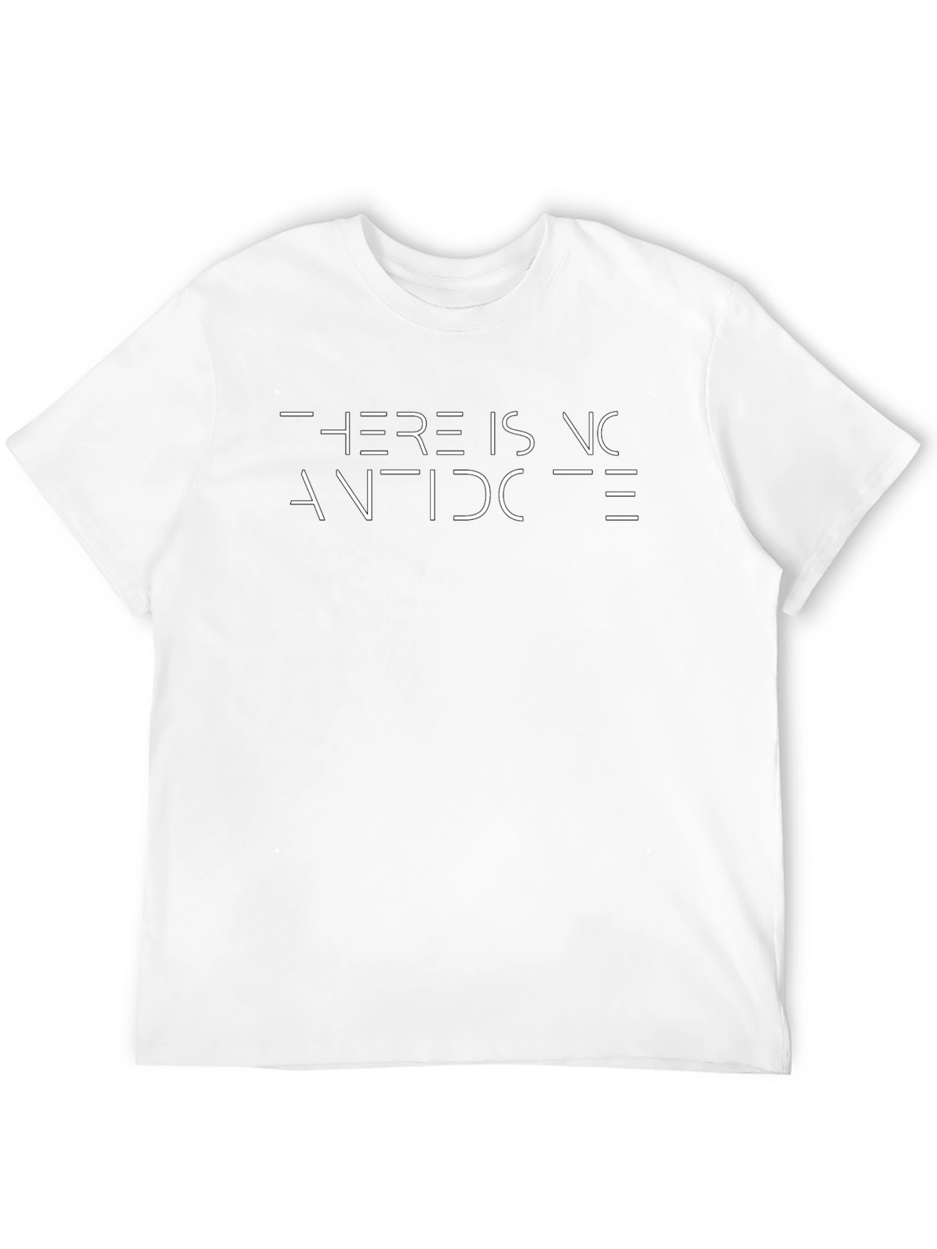 Edgy There is No Antidote Graphic Tee