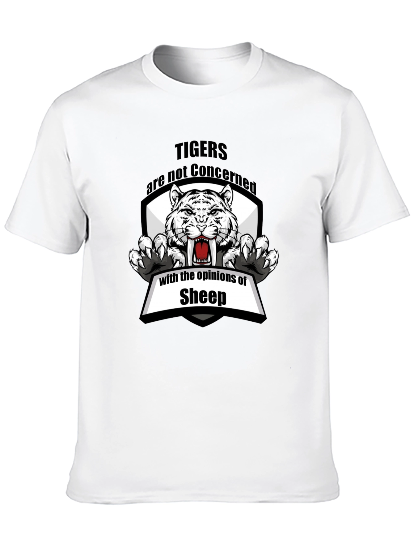 Tigers Not Concerned Graphic T-Shirt