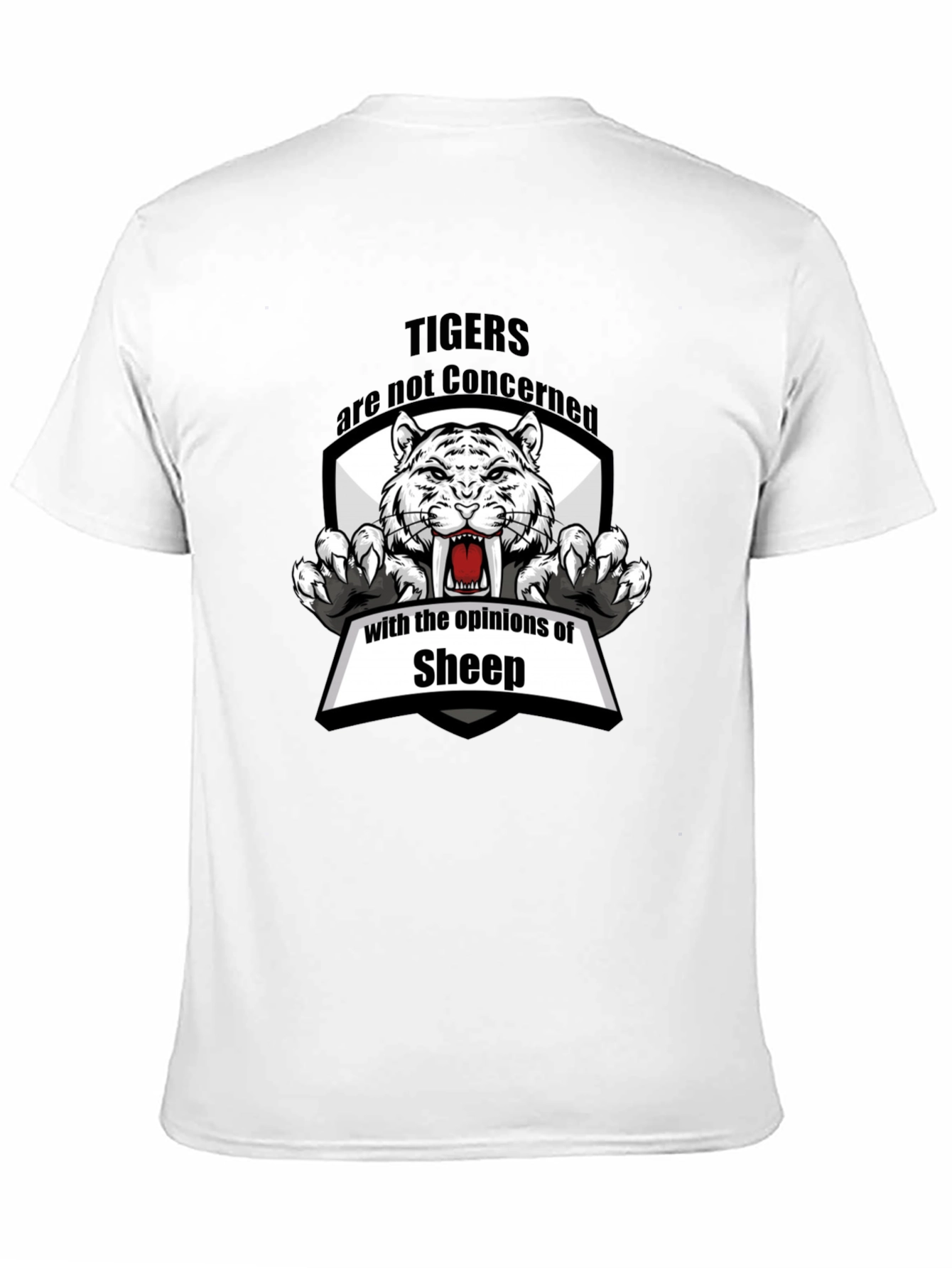 Tigers Not Concerned Graphic T-Shirt