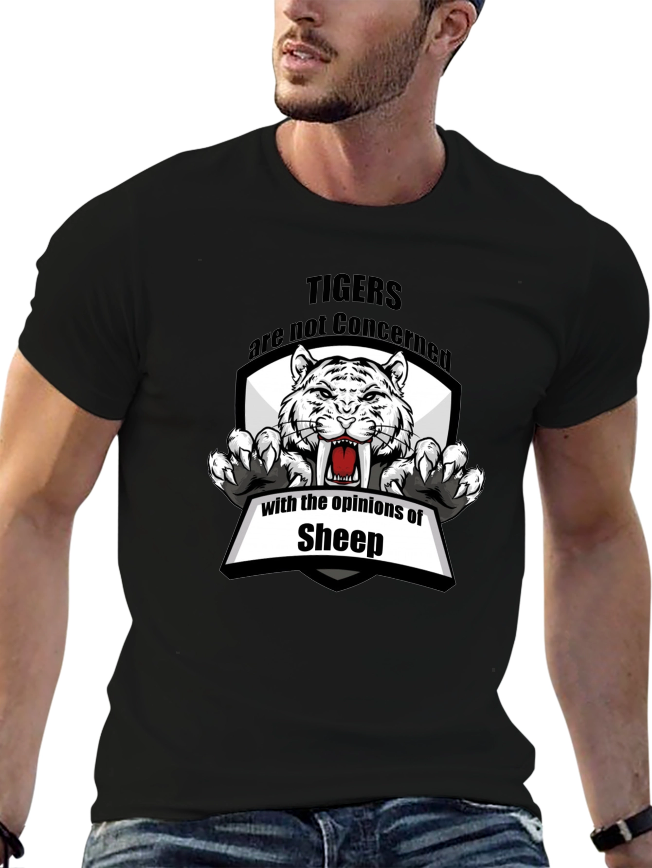 Tigers Not Concerned Graphic T-Shirt