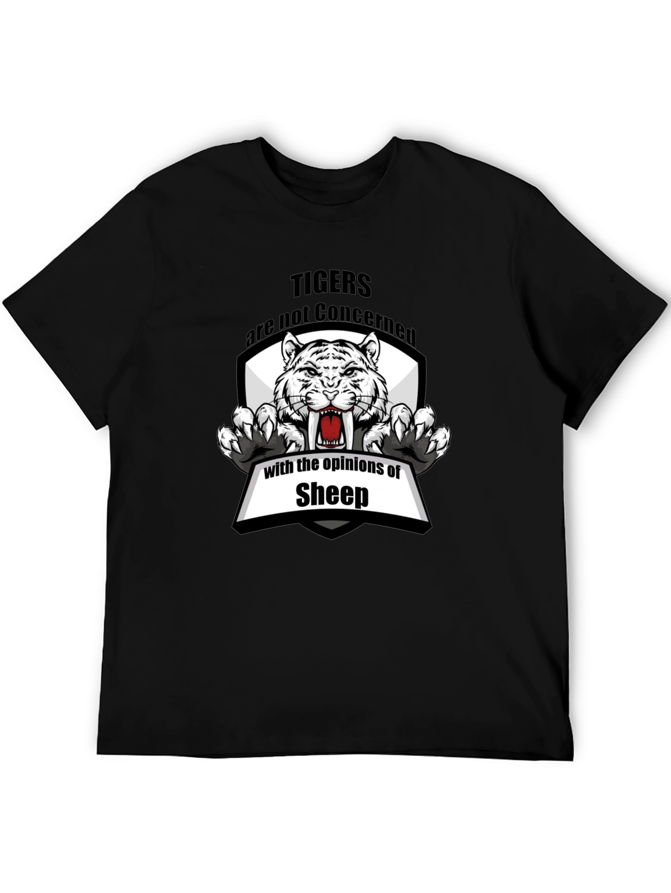 Tigers Not Concerned Graphic T-Shirt