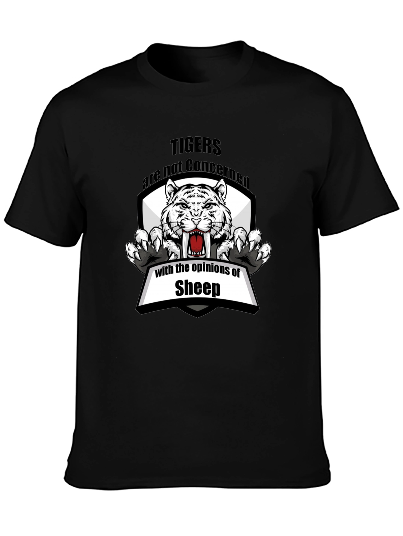 Tigers Not Concerned Graphic T-Shirt