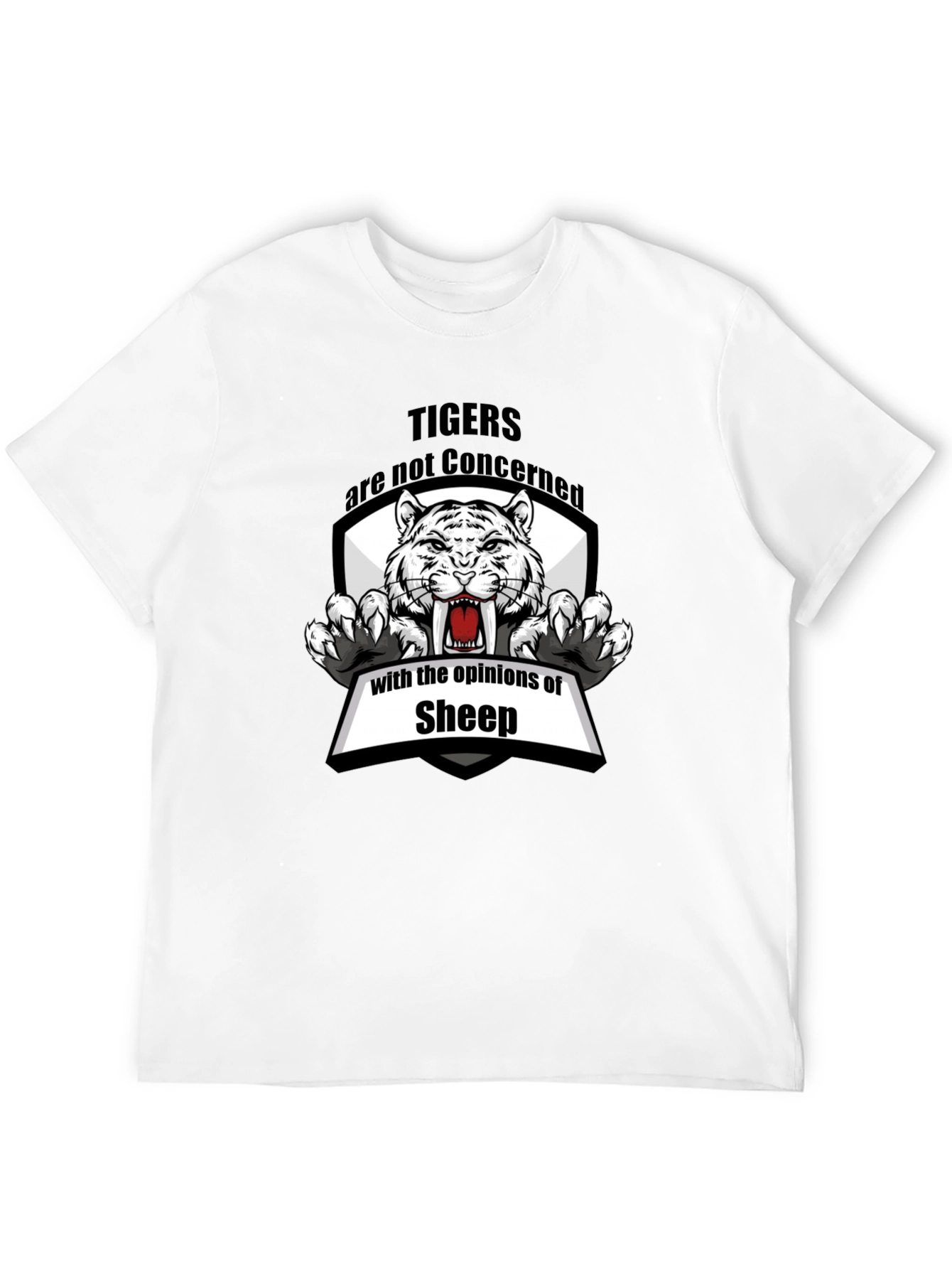 Tigers Not Concerned Graphic T-Shirt