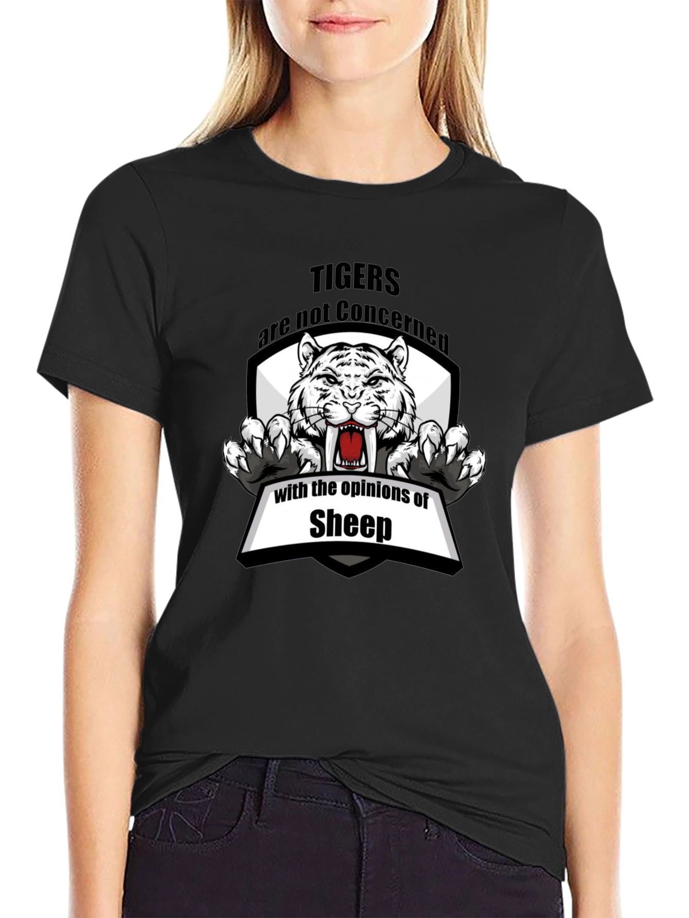 Tigers Not Concerned Graphic T-Shirt