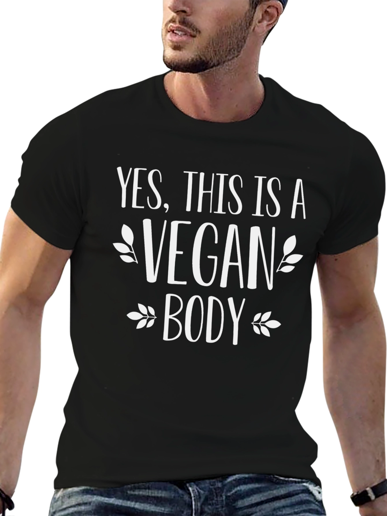 Vegan Body Graphic T-Shirt