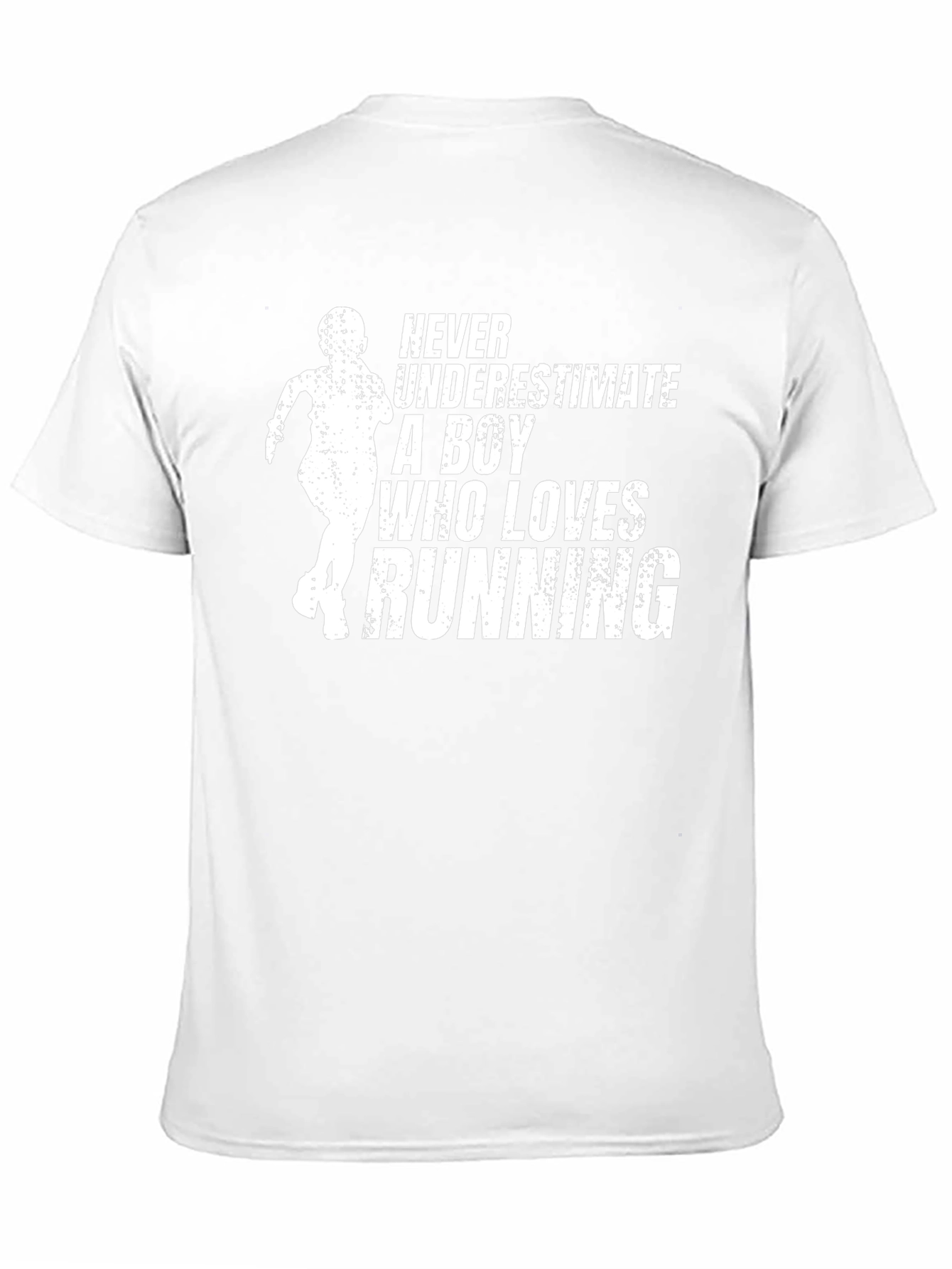 Running Boy Graphic Tee - Never Underestimate!