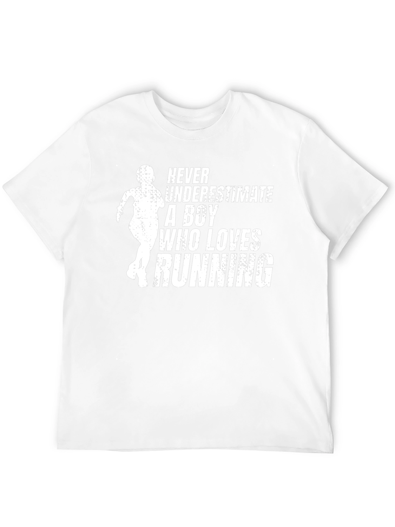 Running Boy Graphic Tee - Never Underestimate!