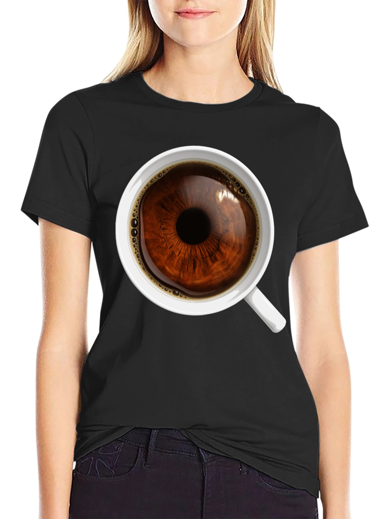 Eye See Coffee T-Shirt - Unique Graphic Tee