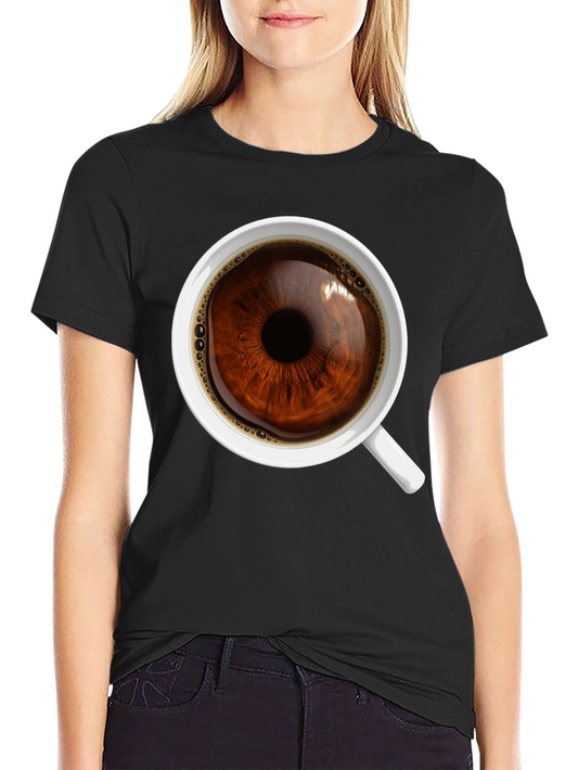 Eye See Coffee T-Shirt - Unique Graphic Tee