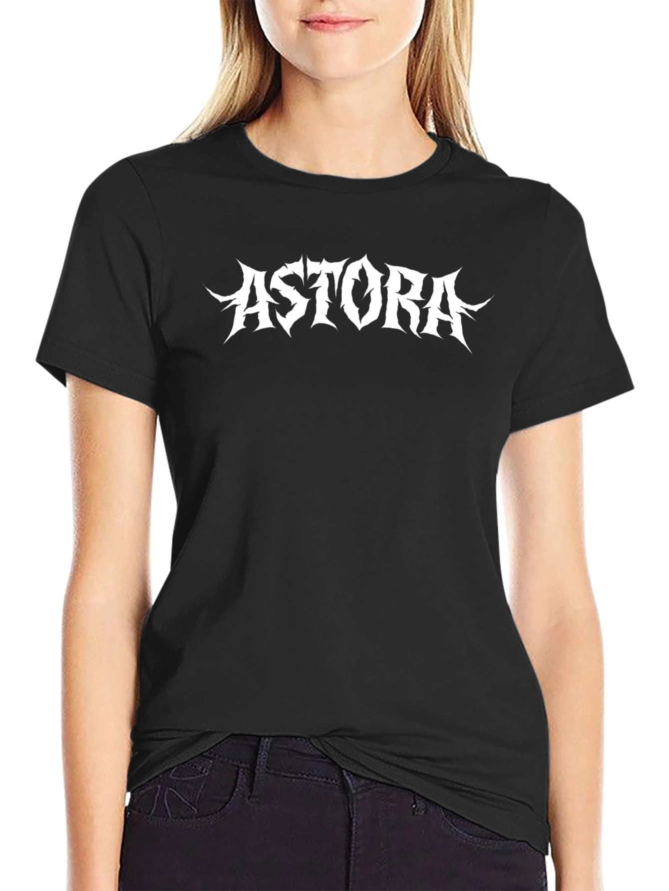 Astora Band Logo Black T-Shirt
