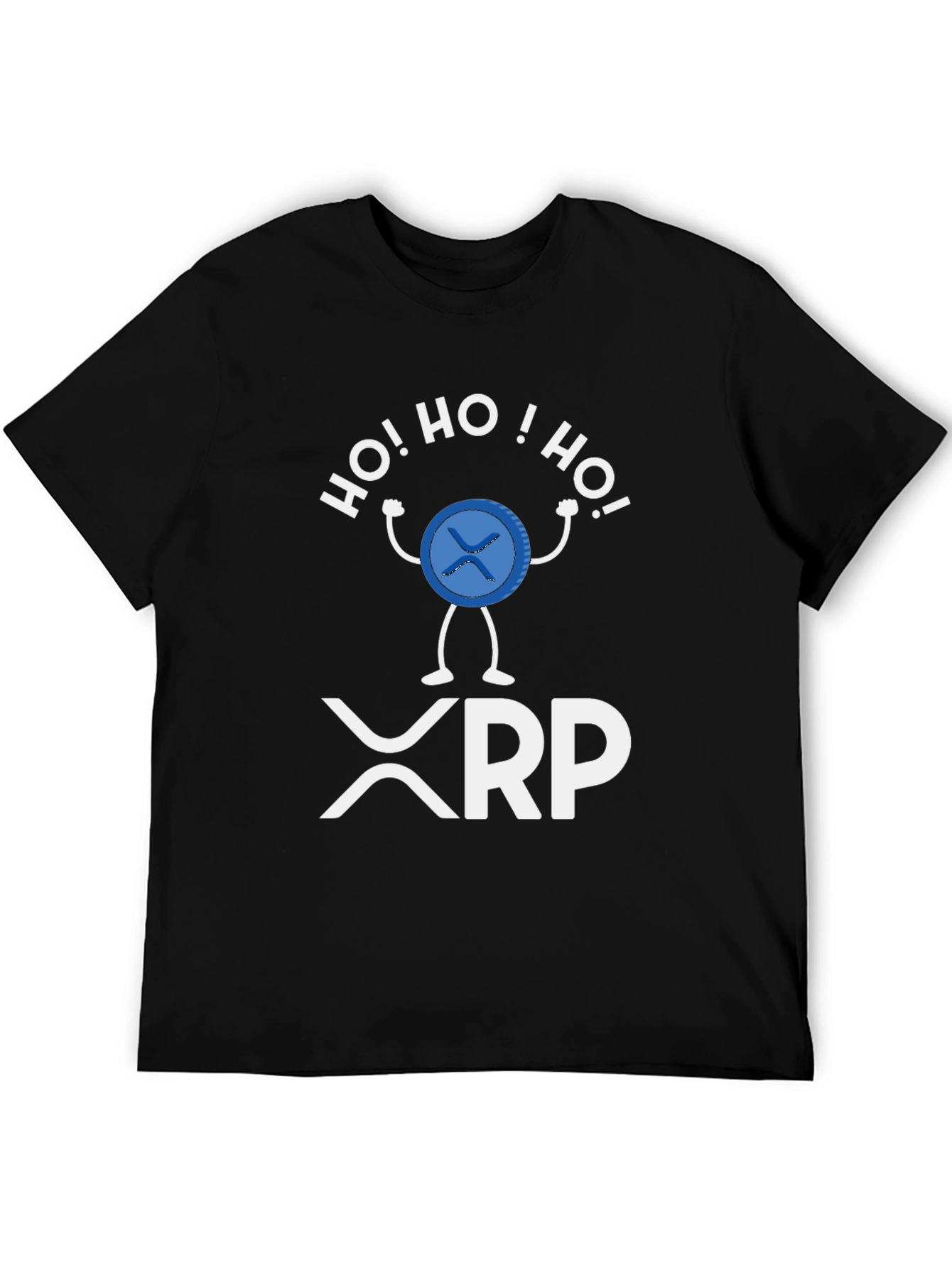 XRP Christmas T-Shirt - Ho Ho Ho Crypto Tee