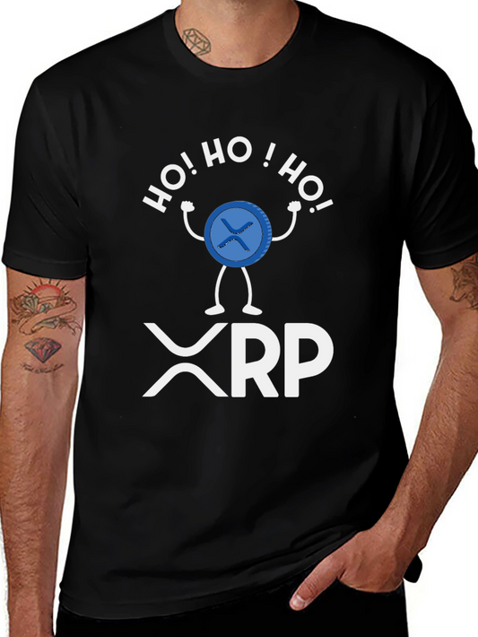 XRP Christmas T-Shirt - Ho Ho Ho Crypto Tee